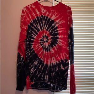 Simply southern Long sleeve tie dye size Large